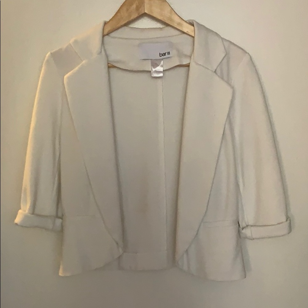 White blazer
